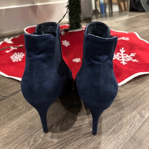 14th & Union Blue Heeled Boots (Size 7.5) - Picture 3 of 6